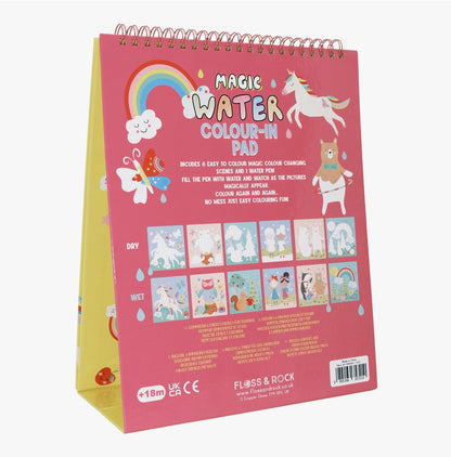 Magic Unicorn Rainbow Color-In Pad