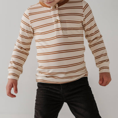 Babysprouts Long Sleeve Henley Shirt