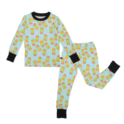 Popsicles Two-Piece Bamboo Pajamas