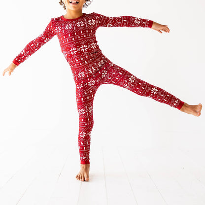 Faire Isle Bamboo Christmas Pajamas - Limited Edition