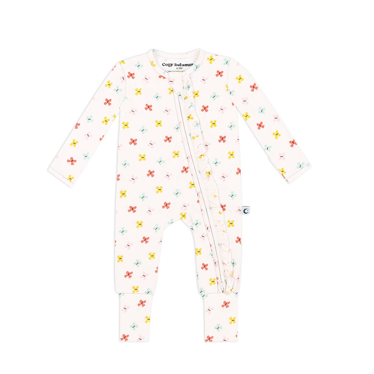 Flutter - Ruffle Bamboo Sleeper – Shop Teeny Bee Boutique