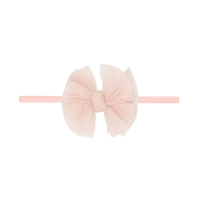 Baby Bling® Tulle Baby FAB® Skinny soft tulle bow headband