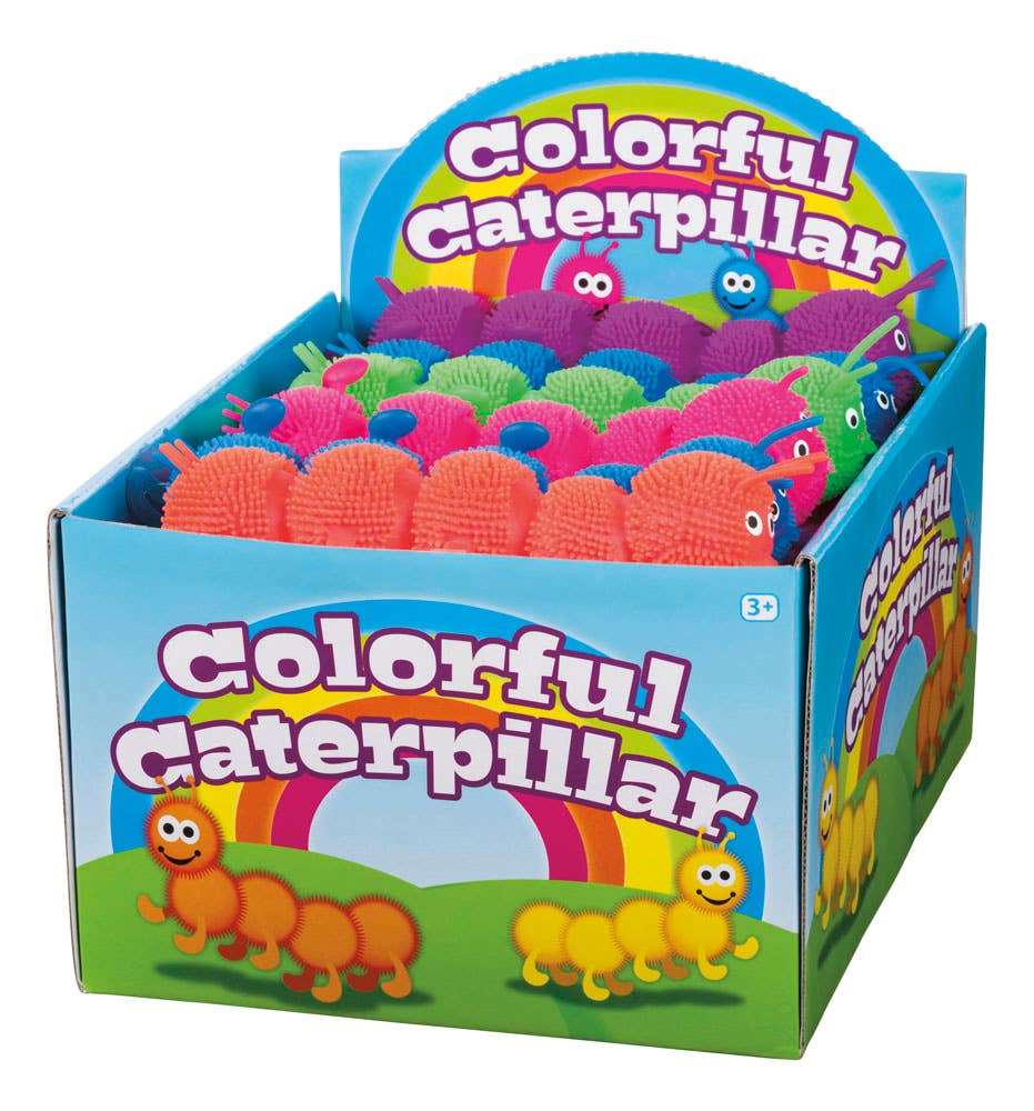 Colorful Caterpillar, 7-1/2, Asst Colors