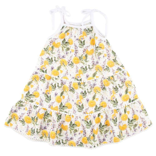 SS23 - Enora Children's Dress Lemon Drop