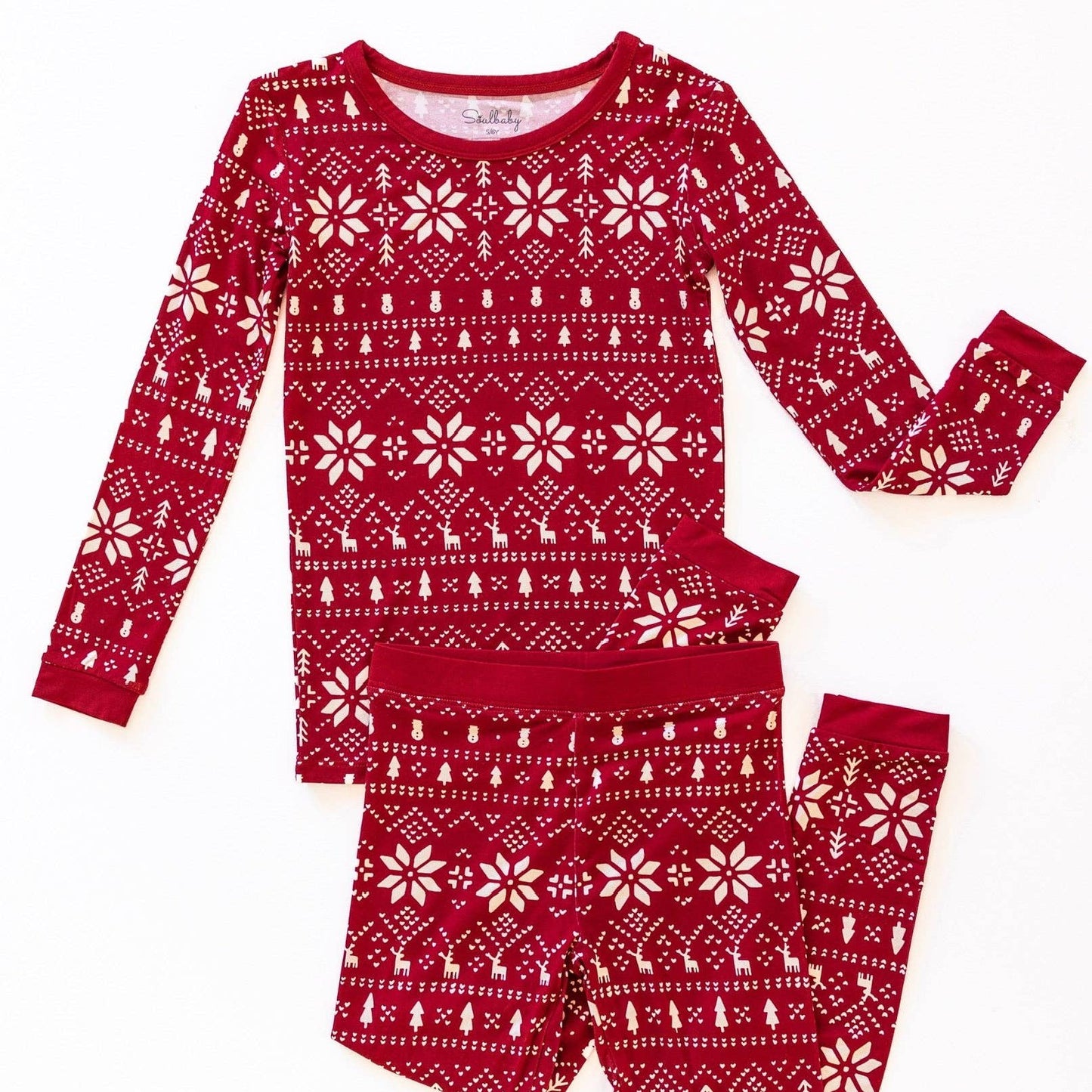 Faire Isle Bamboo Christmas Pajamas - Limited Edition