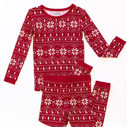 Faire Isle Bamboo Christmas Pajamas - Limited Edition