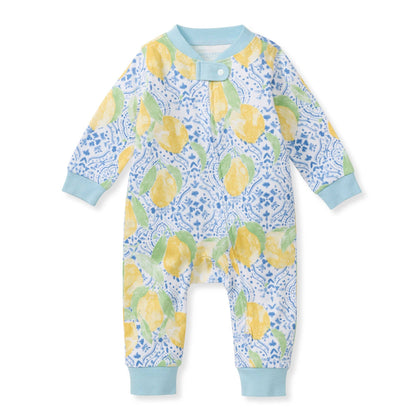 Lemon Tiles Footless Sleep & Play