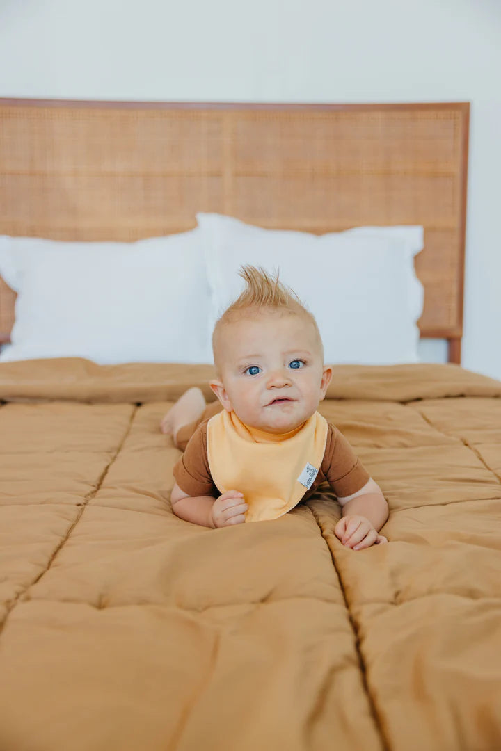 Bennie Bandana Bibs Copper Pearl