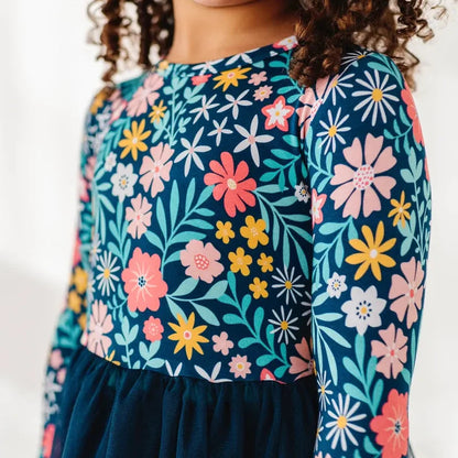 Bamboo Tulle Dress - Maren - Floral