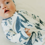 Zip Up Footed Sleeper - Cove