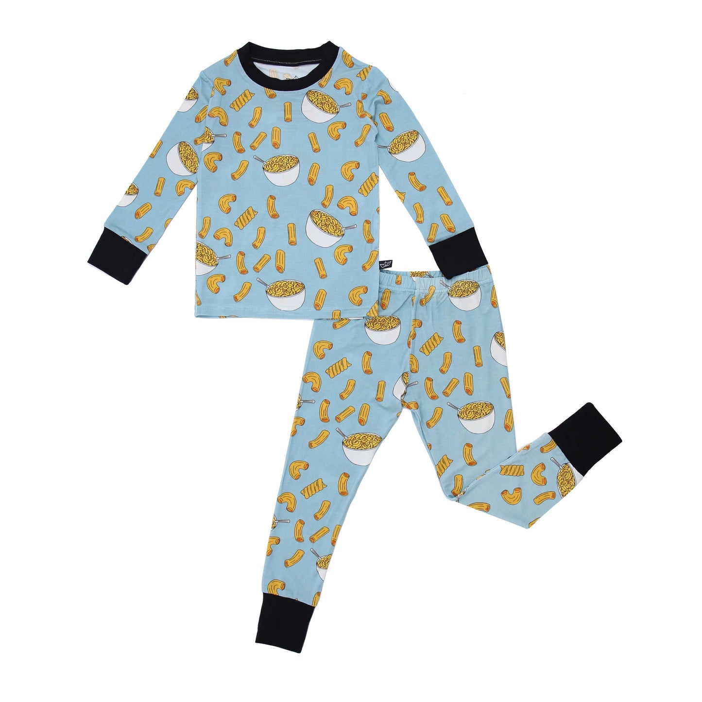 Mac and Cheese Two-Piece Bamboo Pajamas