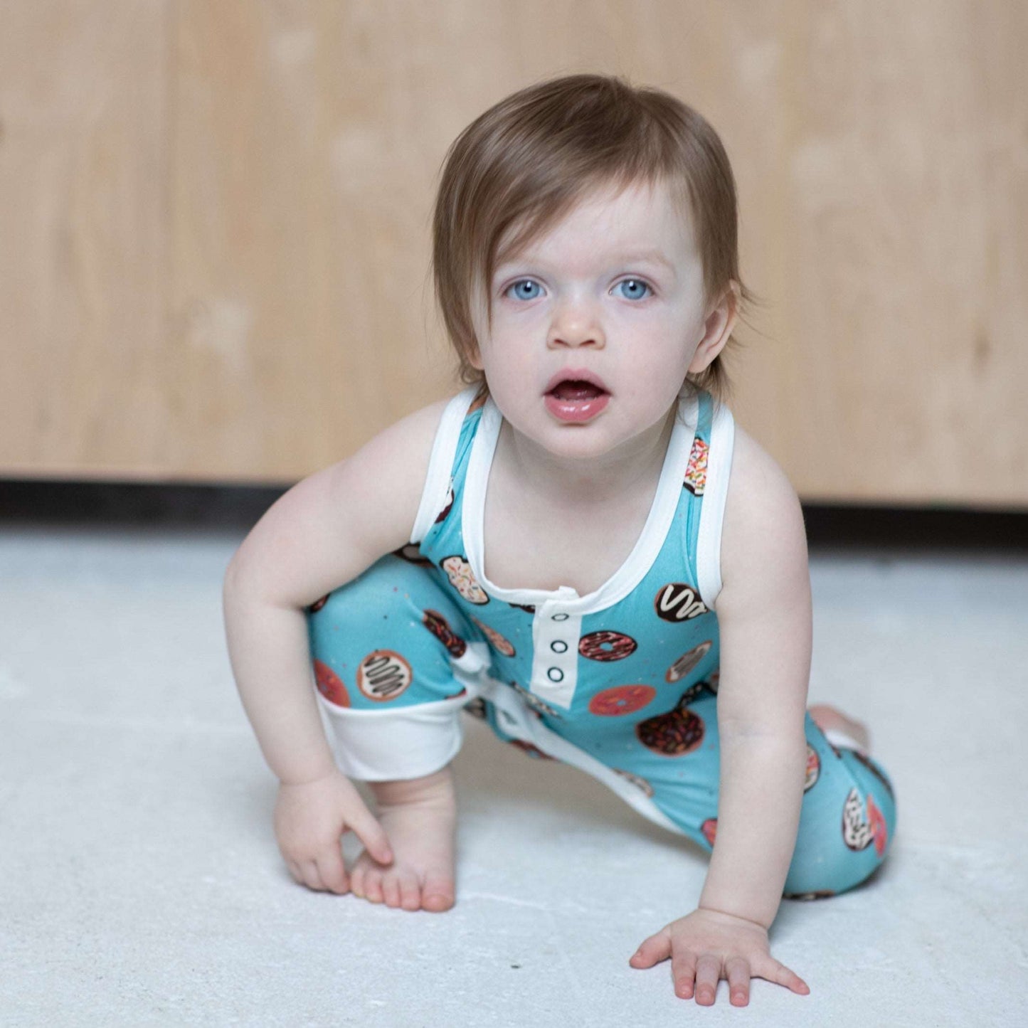 Blanche's Donuts Bamboo Tank Romper