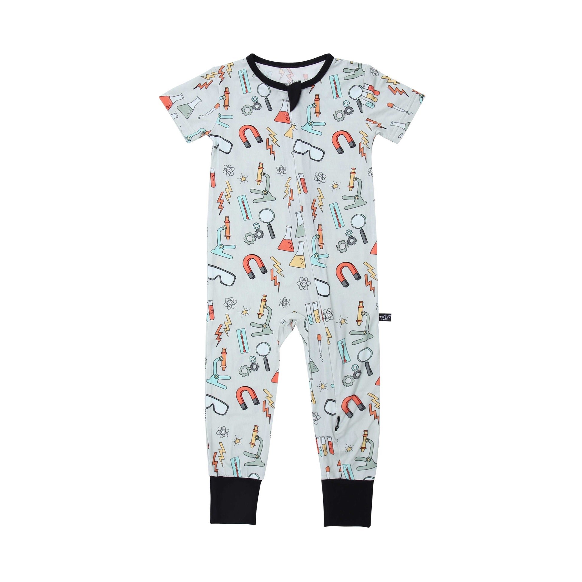 Science Lab Convertible Bamboo Romper