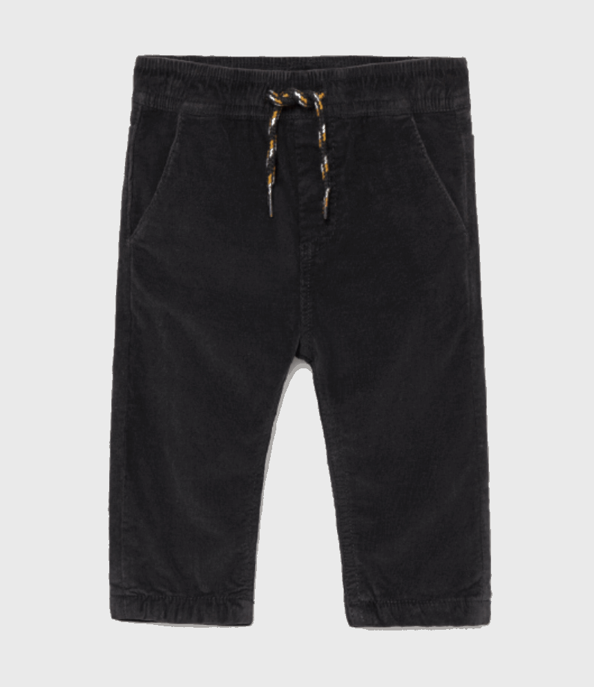 corduroy pants with a drawstring