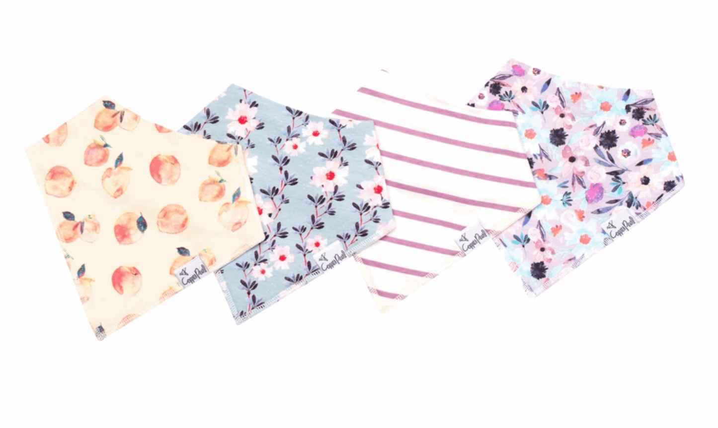 Morgan Bandana Bibs Copper Pearl