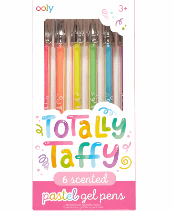 Totally Taffy 6 scented pastel gel pens