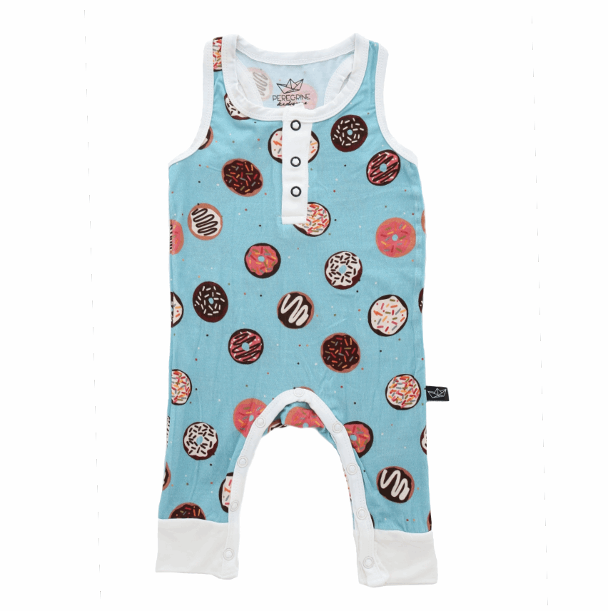Blanche's Donuts Bamboo Tank Romper
