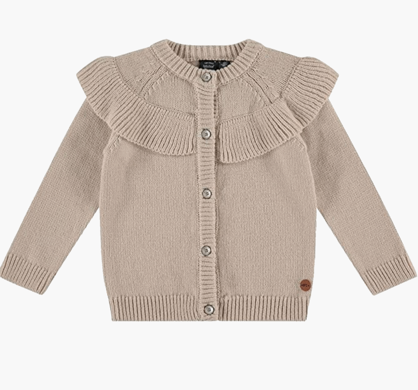 Ruffled Cardigan