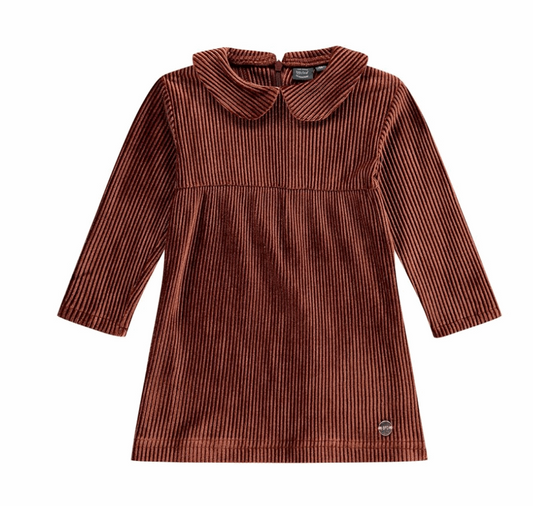 Metallic Corduroy Dress