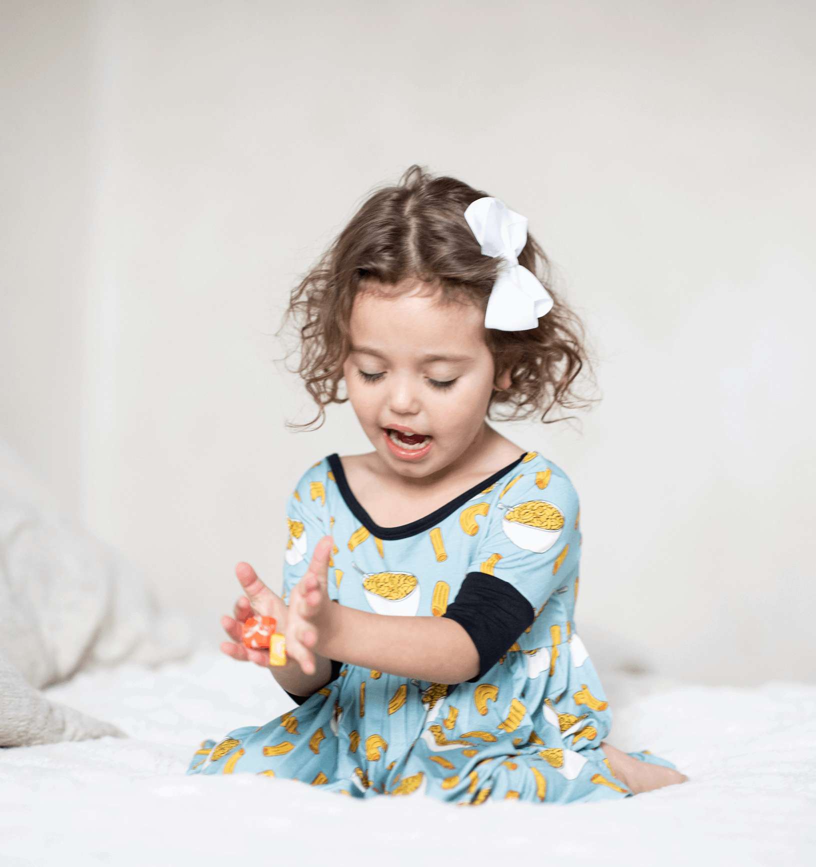 Mac and Cheese Bamboo Twirl Dress