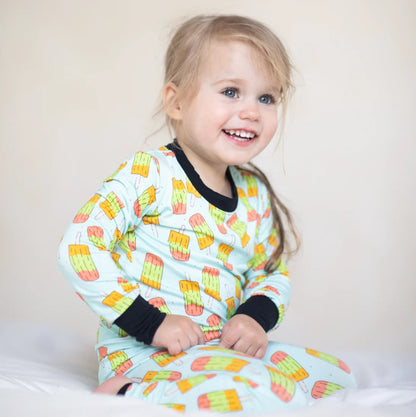 Popsicles Two-Piece Bamboo Pajamas