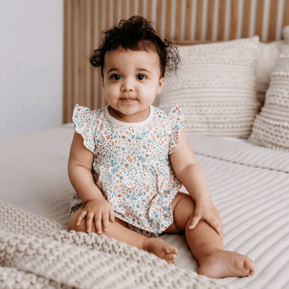 PNW Baby Tunic/Bloomer Set- Mountain Meadow