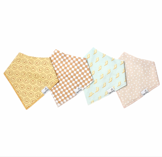 Vance Bandana Bibs Copper Pearl