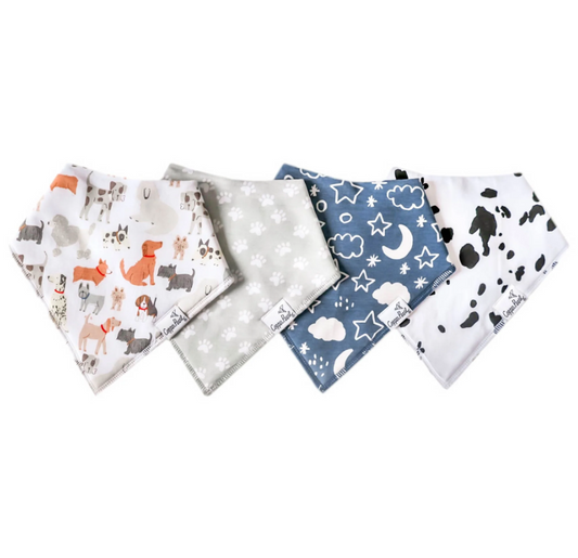 Rufus Bandana Bibs Copper Pearl