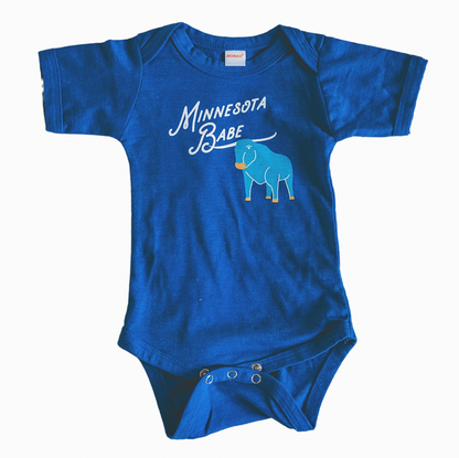 Minnesota Babe Baby Bodysuit