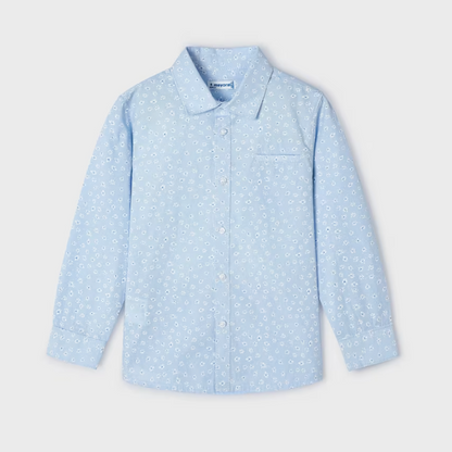 Printed Button Down Children's Shirt