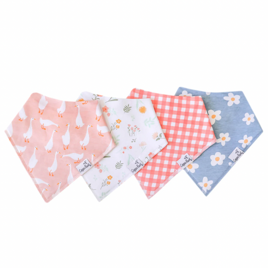 Goosie Bandana Bibs Copper Pearl