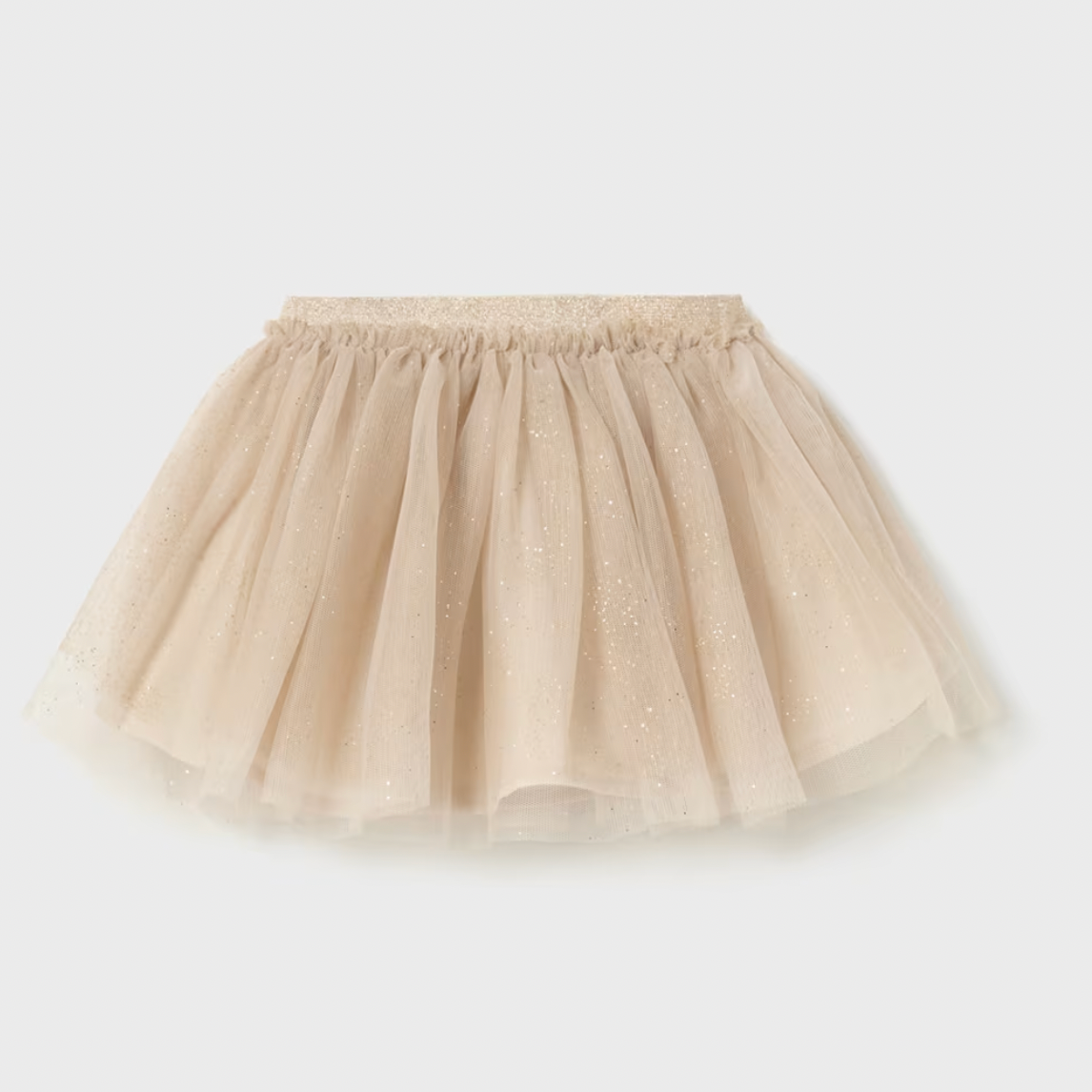 Baby Tulle Skirt - Almond