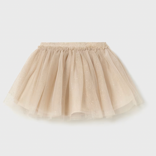 Baby Tulle Skirt - Almond
