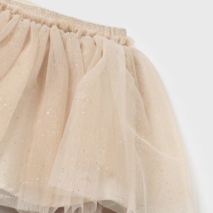 Baby Tulle Skirt - Almond