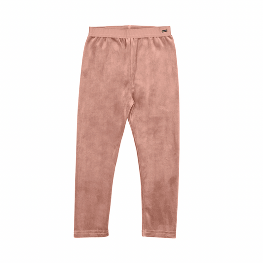 Rose Velvet Leggings