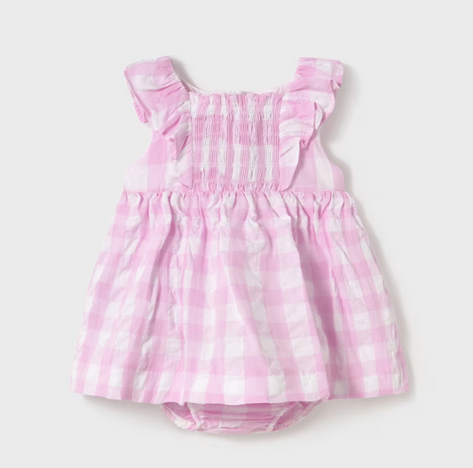 Baby Vichy Dress with Bloomers