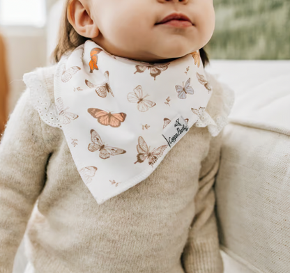 Flora Bandana Bibs Copper Pearl