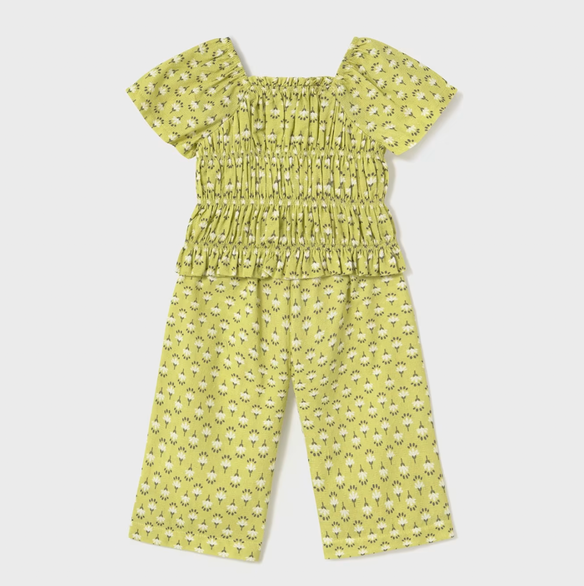Baby pant and Smocked Top