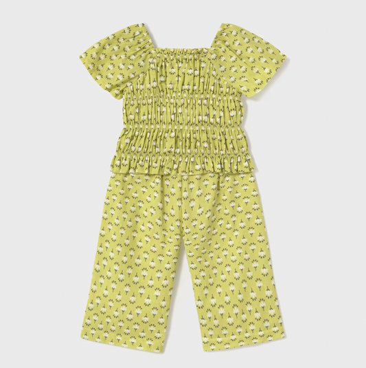 Baby pant and Smocked Top