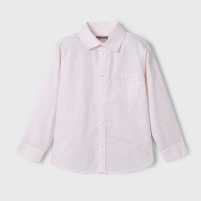 Guava Button Down Shirt for Kids