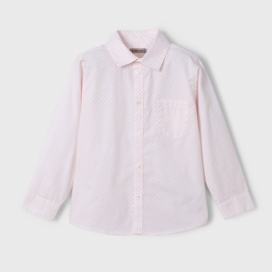 Guava Button Down Shirt for Kids