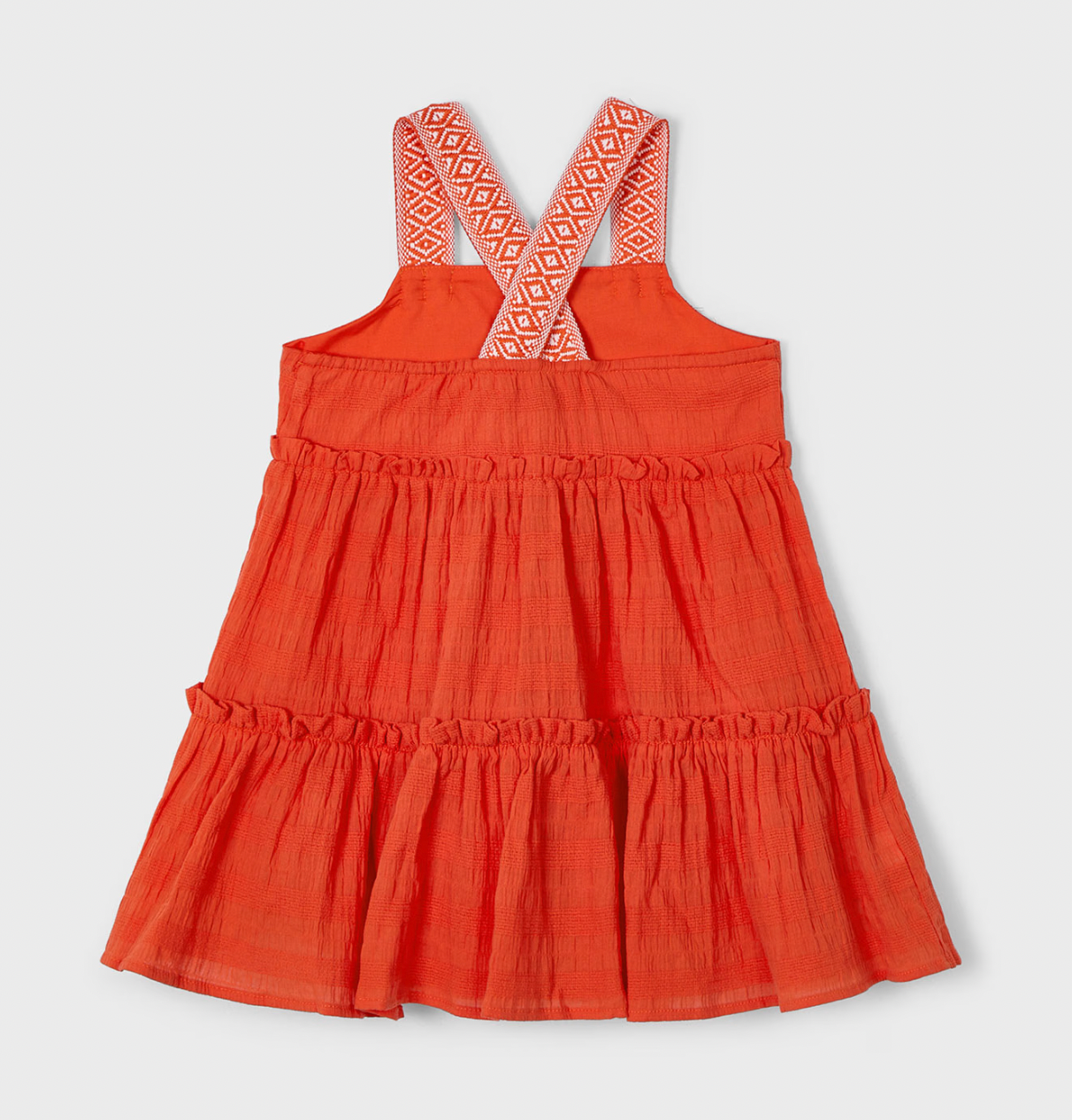 Paprika Applique Strap Children's Dress