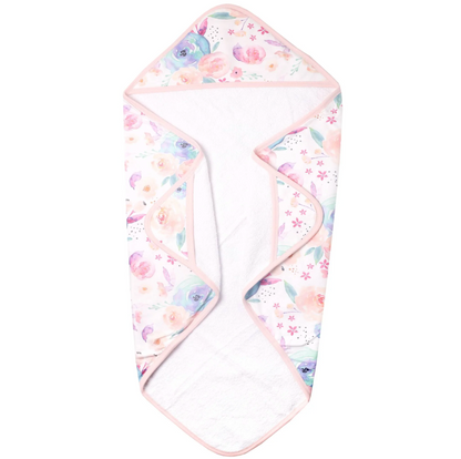 Premium Baby Knit Hooded Towel - Bloom