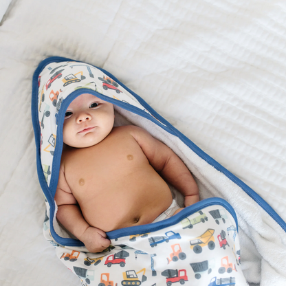 Premium Baby Knit Hooded Towel - Diesel