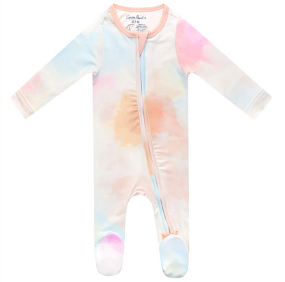 Zip Up Footed Sleeper - Nova
