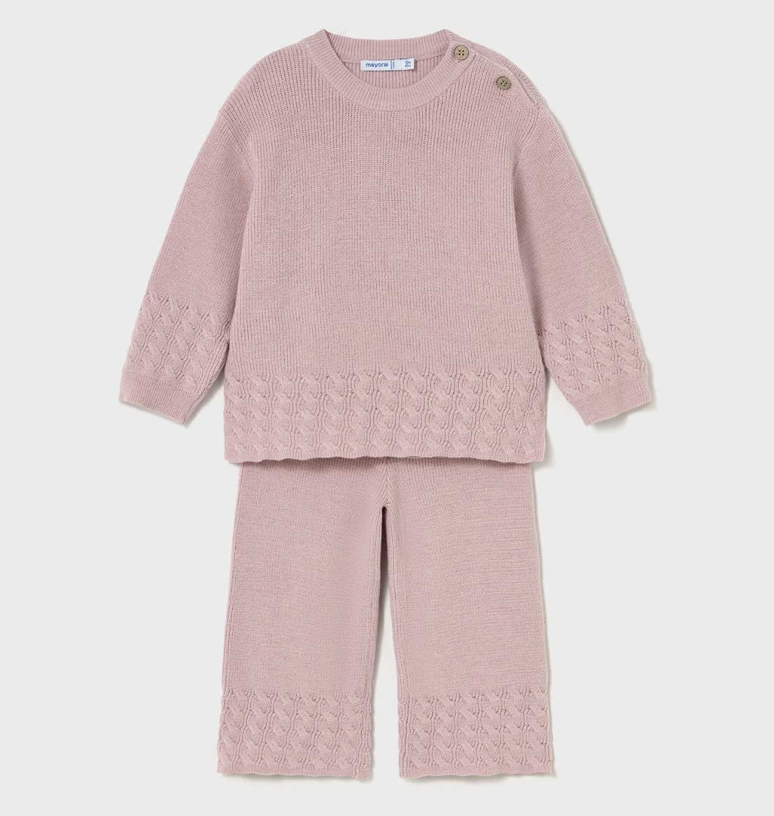 Quartz Knit Sweater and Pants Set
