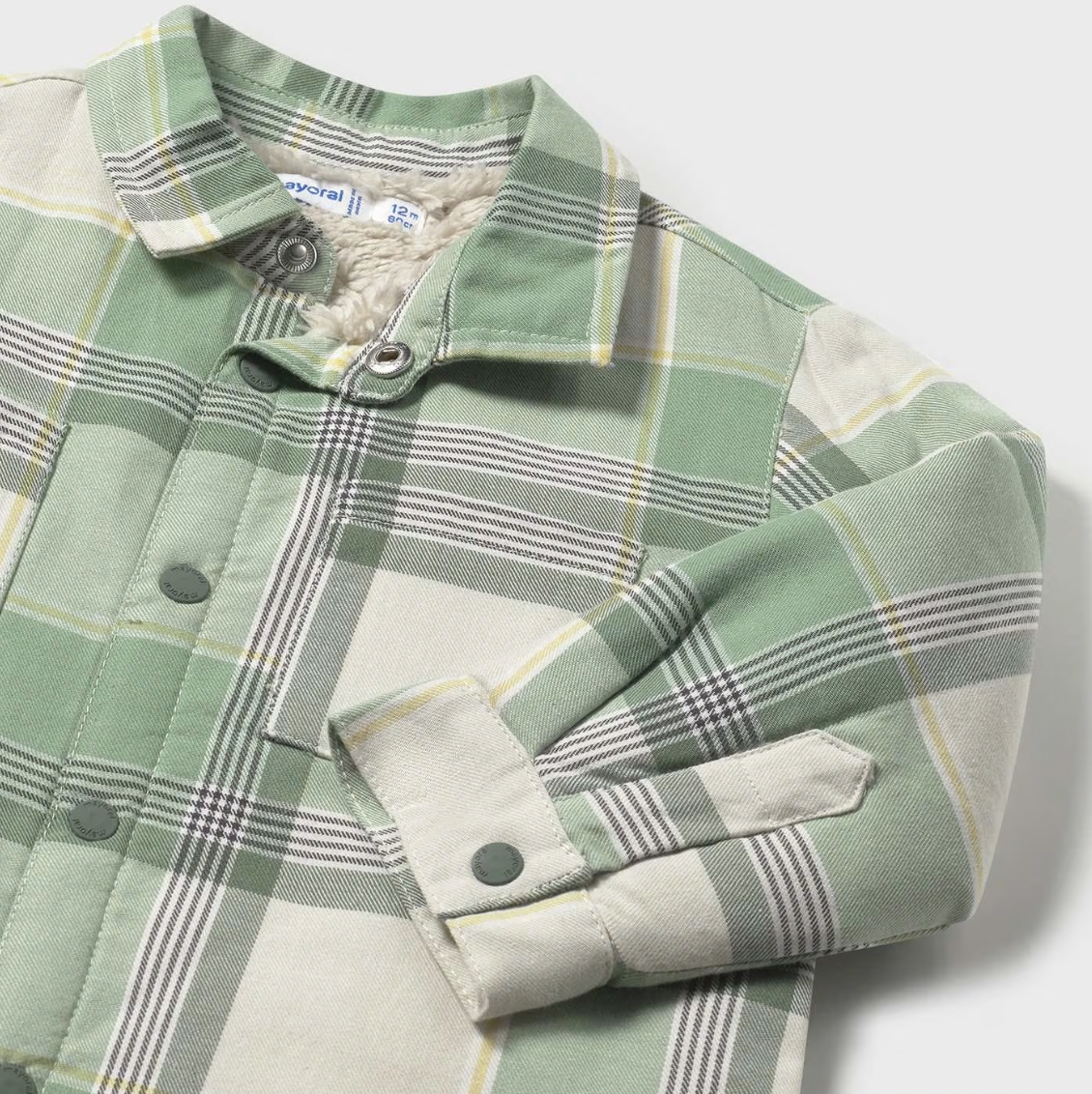 Spruce Plaid Overshirt with lining