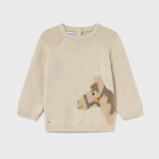 Horse Baby Sweater