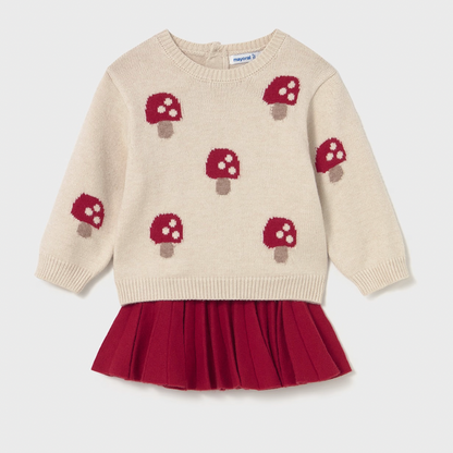 Toadstool Sweater and Skirt Set