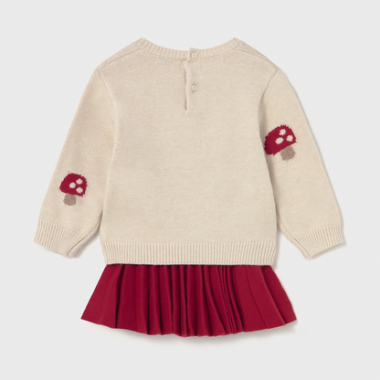 Toadstool Sweater and Skirt Set